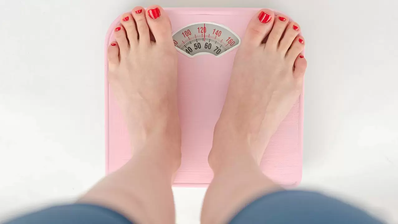 Weight loss while dieting